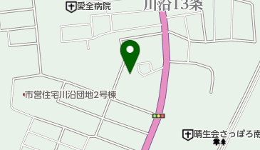 あしたば薬局川沿店の地図画像