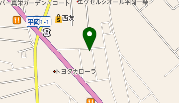 札幌市役所 区役所 清田区役所 保健福祉部健康・子ども課 エイズ相談専の地図画像