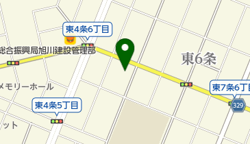 株式会社食創旭川支店の地図画像