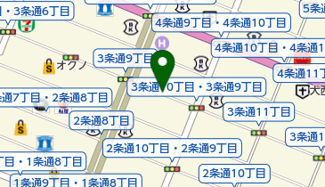 三条北海調剤薬局の地図画像