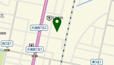 美唄市役所 経済部 農地整備課農地整備係の地図画像