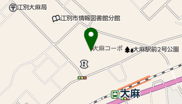 カトレア化粧品店の地図画像