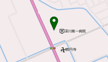 スイス調剤薬局深川店の地図画像
