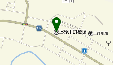 上砂川商工会議所の地図画像