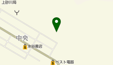 上砂川地区連合会の地図画像