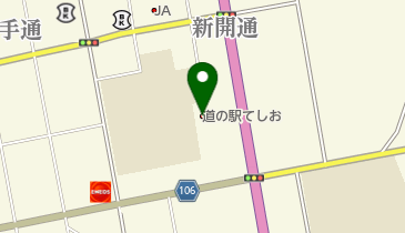 天塩商工会の地図画像