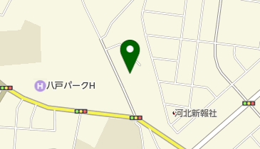 八戸職業能力開発校の地図画像