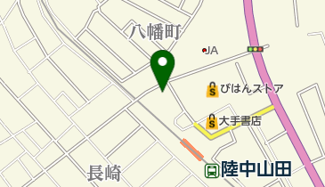 山田中央薬局の地図画像