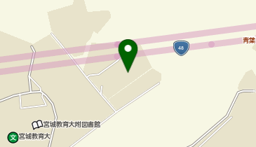 宮城教育大学 附属特別支援学校 校長室の地図画像