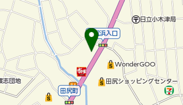 忍家日立田尻店の地図画像