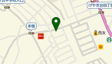 ウィズ美容室の地図画像