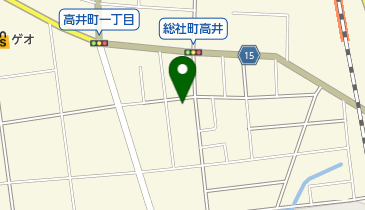 ベーカリーきつつきの地図画像