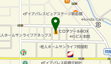 株式会社ヒロタ ヒロタツールボックス西店の地図画像