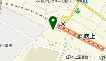 駐輪パーク吹上の地図画像