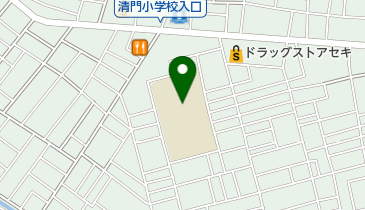 清門児童クラブの地図画像