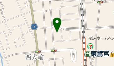 アピアどうぶつ病院の地図画像