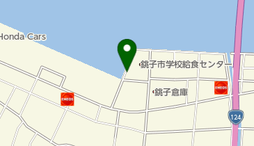 銚子市役所 銚子市学校給食センターの地図画像
