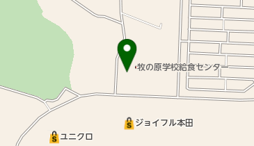 印西市役所 牧の原学校給食センターの地図画像