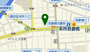 ハンディ便の地図画像