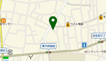 オーガニック・キッチンの地図画像