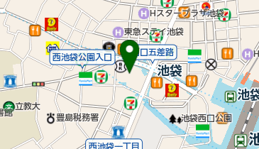 レインボースペクトラムエチカ池袋店の地図画像