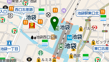 東武トップツアーズ株式会社 池袋アップルロード支店の地図画像