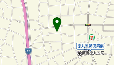 板橋区 水車公園の地図画像