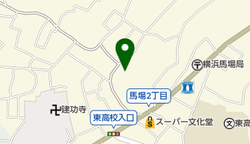 鶴見テニスガーデンの地図画像