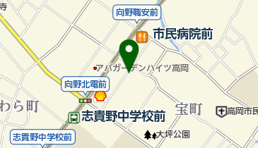 宝町接骨院の地図画像
