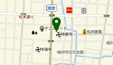 アップ美容室の地図画像