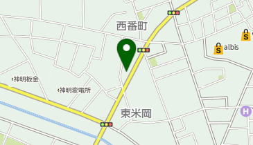 伊奈洸通商株式会社の地図画像