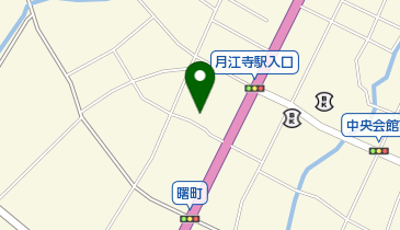 富士吉田市役所 富楽時の地図画像