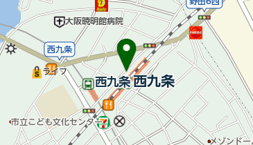 ベストショップ西九条の地図画像