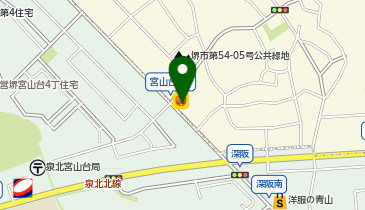 お好み焼きくいしん坊の地図画像