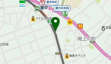 豊中市立 市民ギャラリーの地図画像