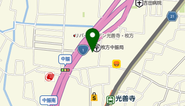 ライゼボックス中振の地図画像