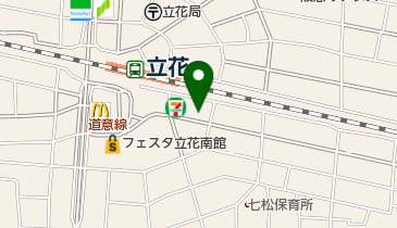 ソレイユフラワー&カルチャーの地図画像