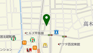 積水ハウス株式会社 兵庫シャーメゾン支店シャーメゾンステーション阪神の地図画像