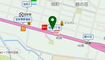 アウディ宝塚の地図画像