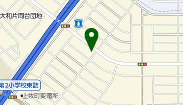 井上整骨院の地図画像