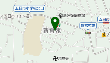 グリーンゲイブルスの地図画像