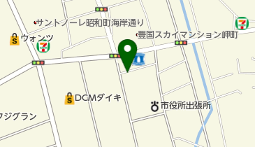 山茶花の地図画像