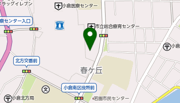 障害者サポートセンター東部の地図画像