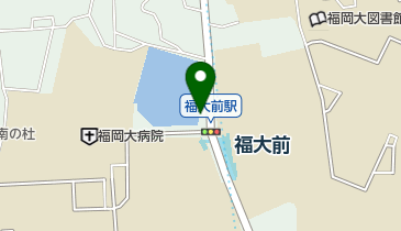 タカラ薬局 福大病院前の地図画像