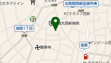 倉智加奈子司法書士事務所」(福岡市早良区--〒814-0005)の地図