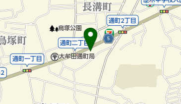 セブンプラザ通町店の地図画像