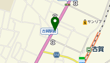 すなっく知賀子の地図画像