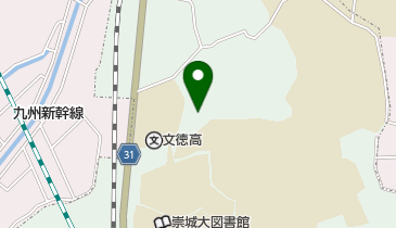 文徳中学校 文六寮の地図画像