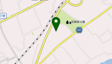 武蔵うどん武蔵塚公園本店の地図画像