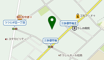 株式会社キユーソー流通システム昭島センターの地図画像